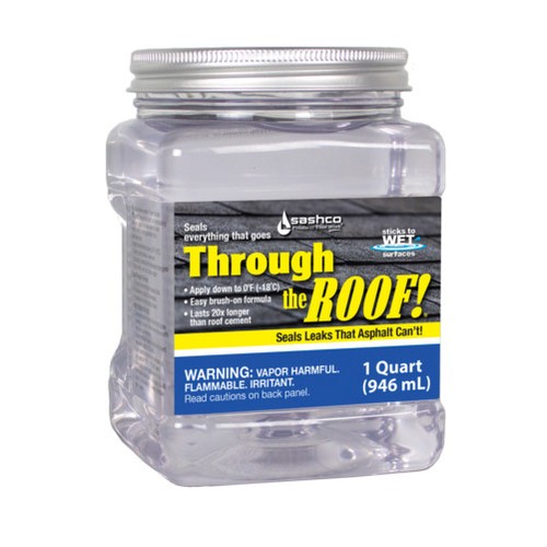Quart through the roof clear - quart,
